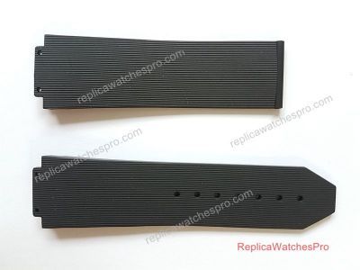 Hublot Black Rubber Band 24mm - Hublot Strap Replica Replacement